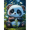Набор алмазной живописи "Panda" 30x40 см WD3073