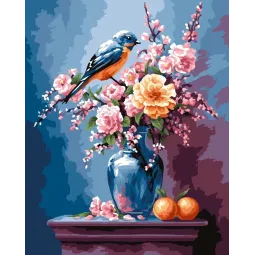 Paint by Numbers kit "Beautiful still life" 40x50 cm W035 0425