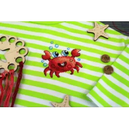 Водорастворимый набор для вышивания крестом "Морской друг" SV-814