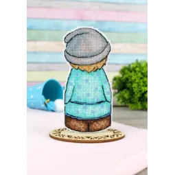 Набор для вышивания крестом "Давайте встречать весну. Мальчик" SR-936