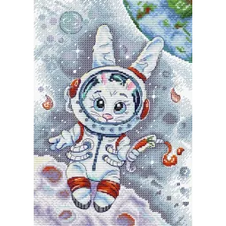 Cross stitch kit "Moon hare" SM-772 (D)