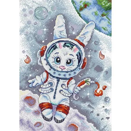Cross stitch kit "Moon hare" SM-772 (D)