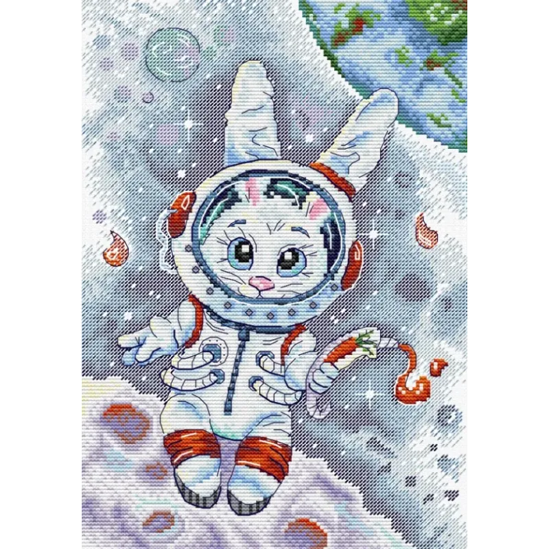 Cross stitch kit "Moon hare" SM-772 (D)
