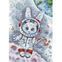 Cross stitch kit "Moon hare" SM-772 (D)