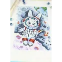 Cross stitch kit "Moon hare" SM-772 (D)