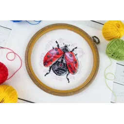 Kryželiu siuvinėjimo rinkinys "Ladybug. Steampunk" SM-770