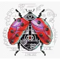 Kit de point de croix "Coccinelle. Steampunk" SM-770