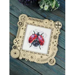 Kryželiu siuvinėjimo rinkinys "Ladybug. Steampunk" SM-770