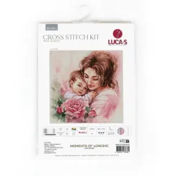 Point de croix « Moments de nostalgie » 25x25cm SBU5051