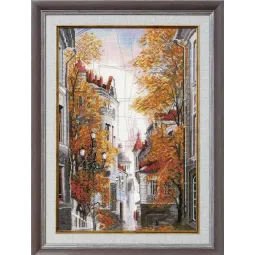 Kryželiu siuvinėjimo rinkinys „Pasivaikščiojimas po Maskvą“ 26,5х38,8 cm S/GM047