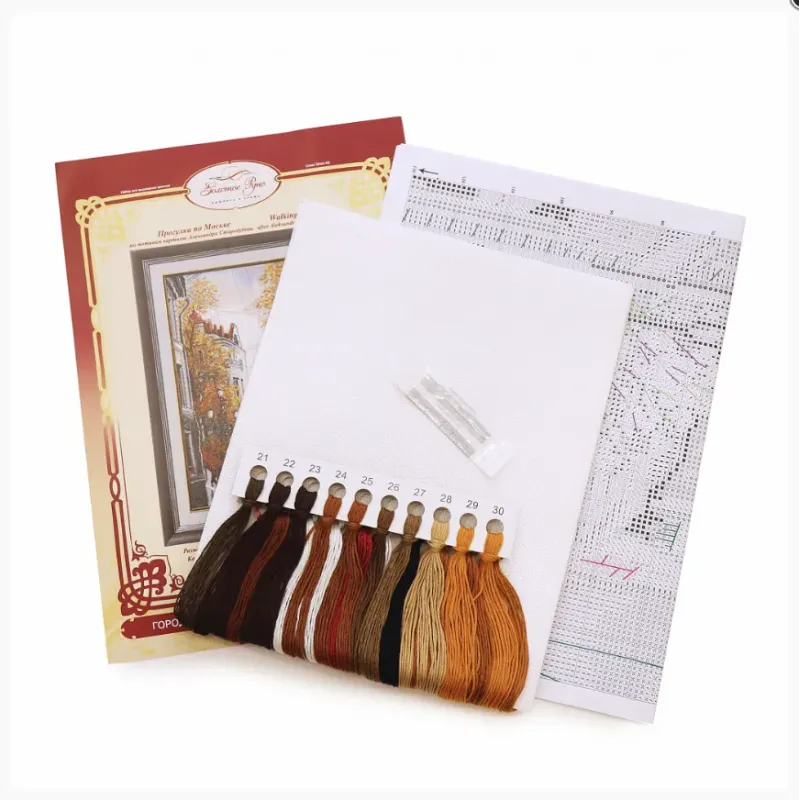 Cross stitch kit " Walk around Moscow" 26,5х38,8 cm S/GM047