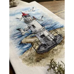 Kit de point de croix "Phare" SANM-39