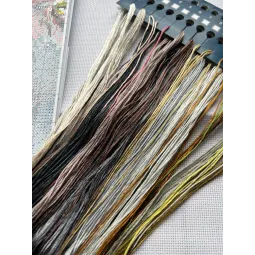 Kryželiu siuvinėjimo rinkinys "Pilkasis katinas" SAND-33