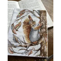 Kryželiu siuvinėjimo rinkinys "Voverė" SANB-20