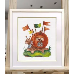 Kryželio siuvinėjimo rinkinys "Moliūgas-3" S1585