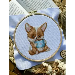 Coffee lovers. Corgi SANK-62