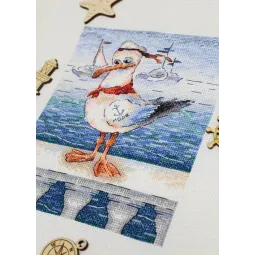 Cross stitch kit "Brave Sailor" SM-748
