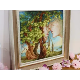 (C) Counted cross stitch kit "Tree of Life" S/F042