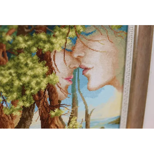 (C) Kreuzstich-Set „Baum des Lebens“ mit Zählmuster S/F042