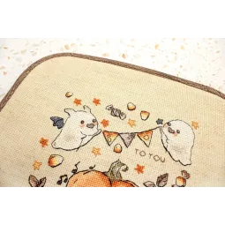 Zählkreuzstich-Set "Boo To You" 15x14cm SLETIL8814