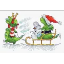 Cross stitch kit "Dragon's fun" SM-754 (D)