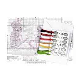 Kit de point de croix "Dragon's fun" SM-754