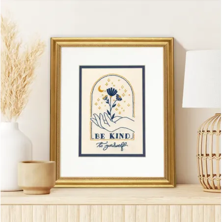 Cross stitch kit "Be Kind to Yourself" D71-06260