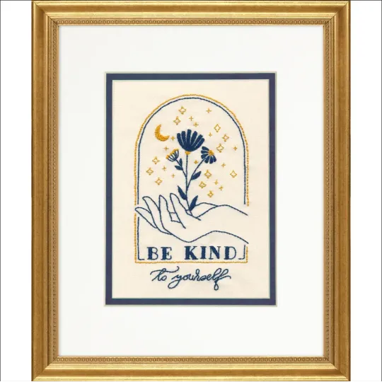 Cross stitch kit "Be Kind to Yourself" D71-06260