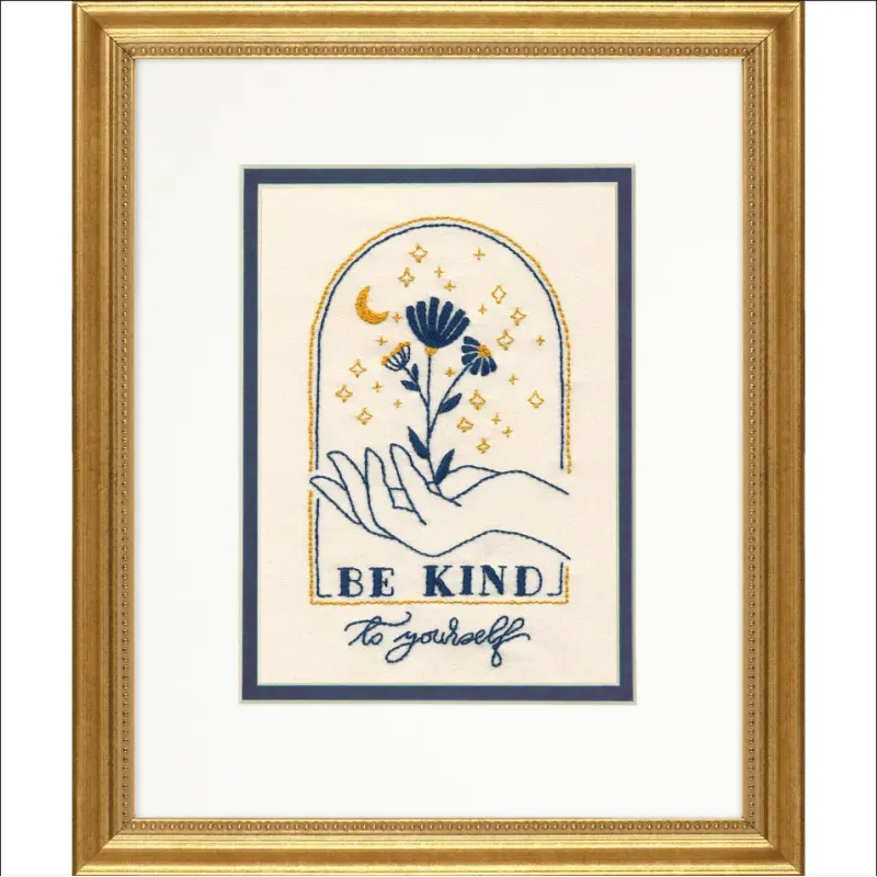 Cross stitch kit "Be Kind to Yourself" D71-06260