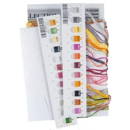 Kreuzstich-Set "Gelbes Haus" D70-65226