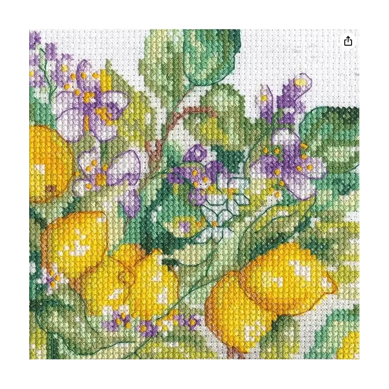 Cross stitch kit "Lemon Jar" 35x25 cm D70-35442