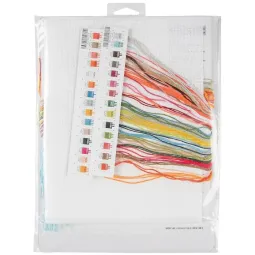 Kit de point de croix "Gnome de jardin" 25x25 cm D70-35441