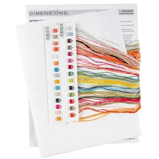 Набор для вышивания крестом "Garden Gnome" 25x25 cm D70-35441