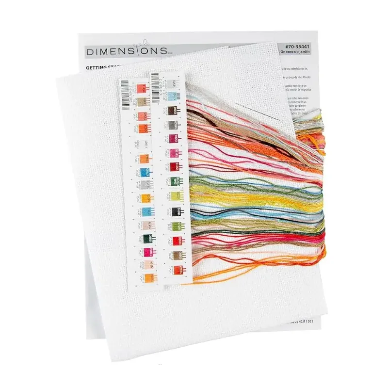 Набор для вышивания крестом "Garden Gnome" 25x25 cm D70-35441