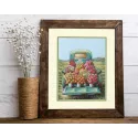 Cross stitch kit "Flowers for Sale" 22x30 cm D70-35440