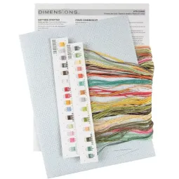 Набор для вышивания крестиком «Цветы на продажу» 22x30 см D70-35440