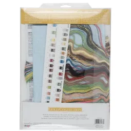 Kit de point de croix "Scène parisienne" 38x27 cm D70-35438