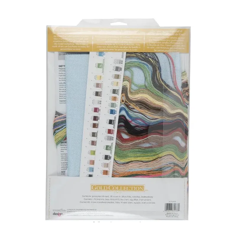 Kit de point de croix "Scène parisienne" 38x27 cm D70-35438