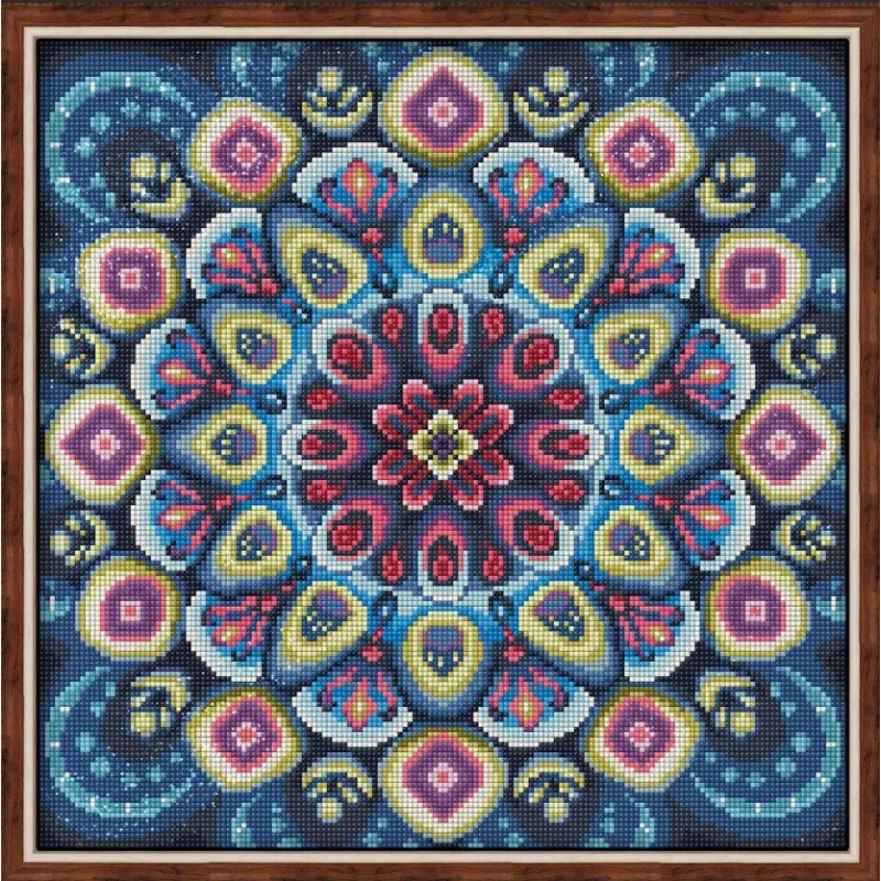 Diamond Painting Kit "Mandala des Erfolgs" 40*40cm AM1755