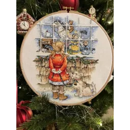 Kryželiu siuvinėjimo rinkinys "Cherished desire" SANZ-68