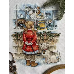 Cross stitch kit "Cherished desire" SANZ-68