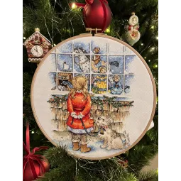 Kryželiu siuvinėjimo rinkinys "Cherished desire" SANZ-68