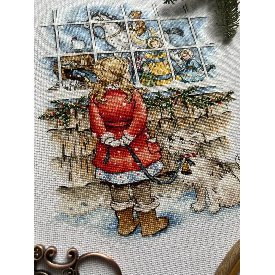 Cross stitch kit "Cherished desire" SANZ-68