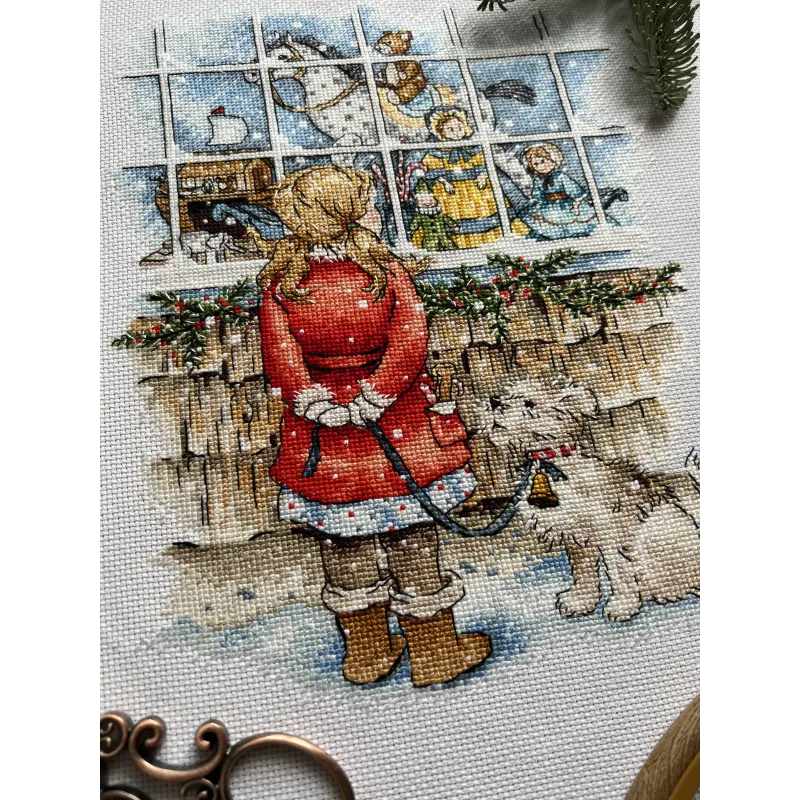 Cross stitch kit "Cherished desire" SANZ-68