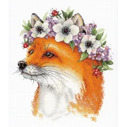 Набор для вышивания крестиком "Лиса" SNV-788