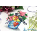 Cross stitch kit "Spring titmouse" SM-634 (D)