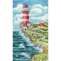 Cross stitch kit "Landscape with a lighthouse" SANP-64