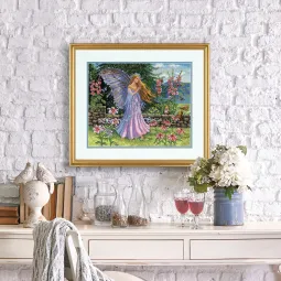 Kit de point de croix Fée d'été D70-35410