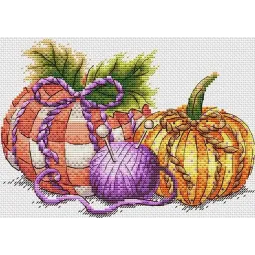 Handgefertigte Kürbisse SM-655