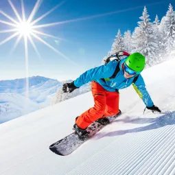 (D) Сноубордист 40*40 WD3065